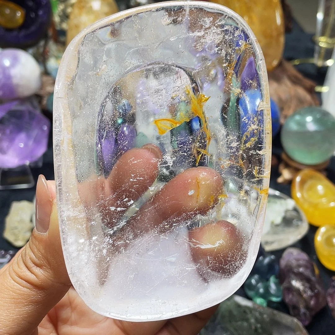 珠宝半成品水晶未镶嵌