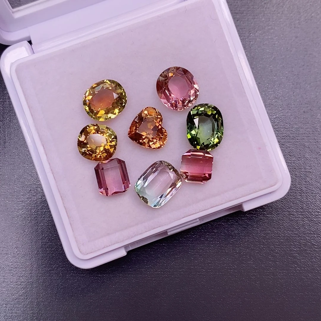 未镶嵌裸石碧玺430元一克拉 选好称重改价上定向