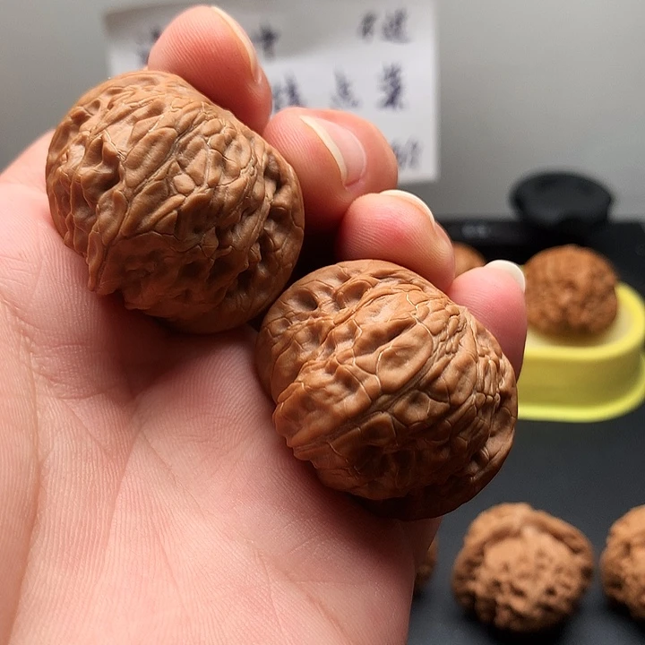 文玩核桃吊坠40尺矮桩磨盘