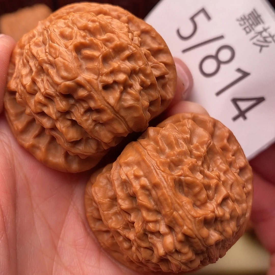 文玩核桃把件43白狮子