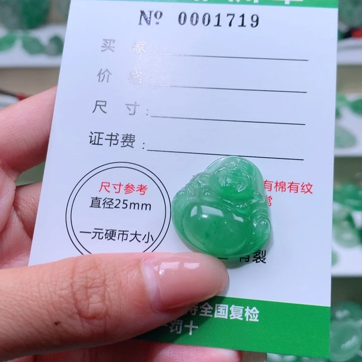 颈饰未镶嵌石英质玉