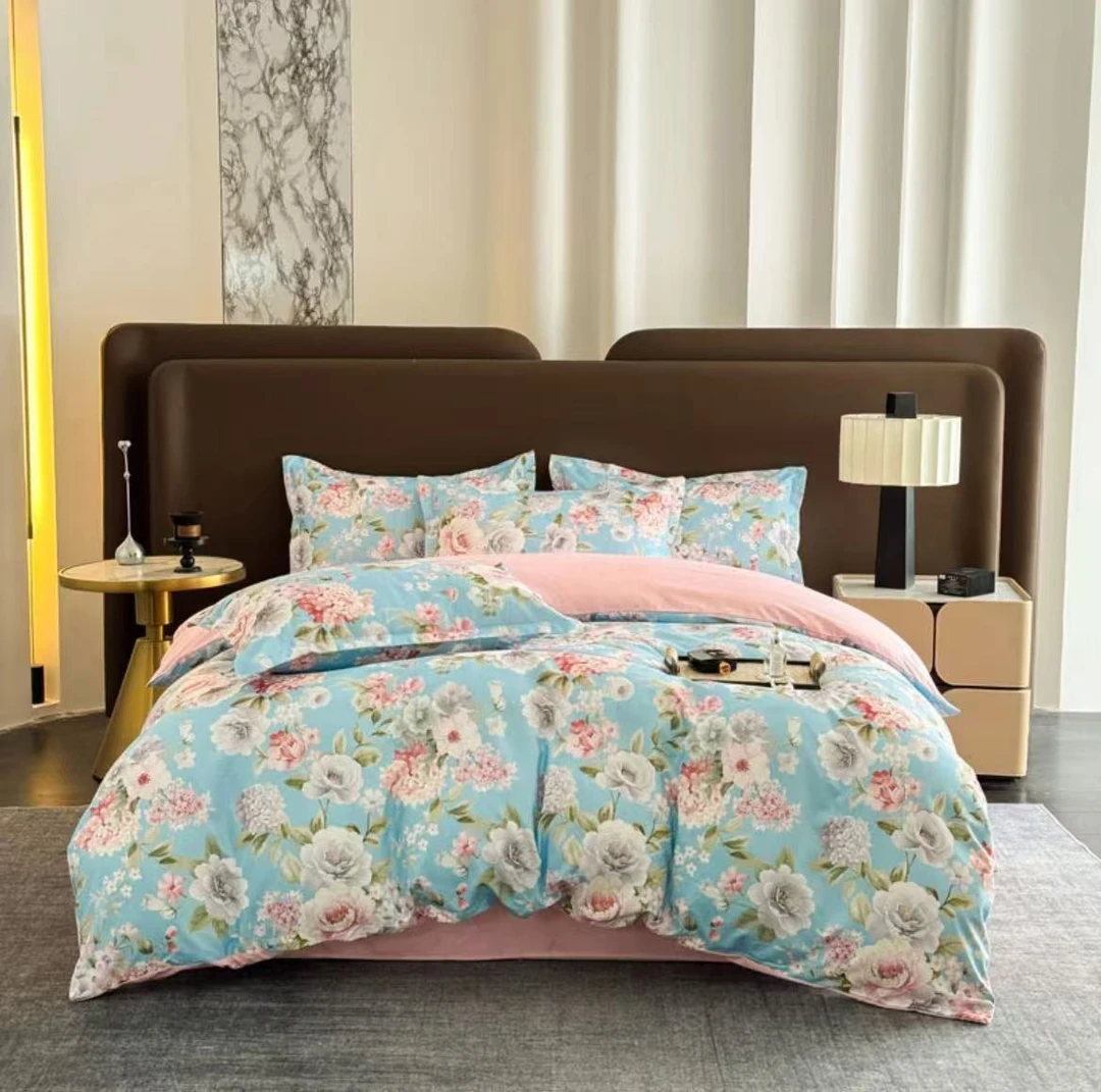 【B朱总严选-专柜直发】德国进口水氧棉植物花卉款四件套