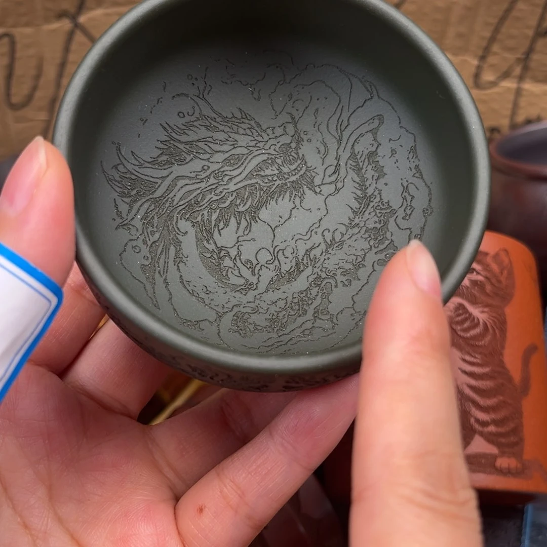 茶杯紫砂微瑕宜兴紫砂正品