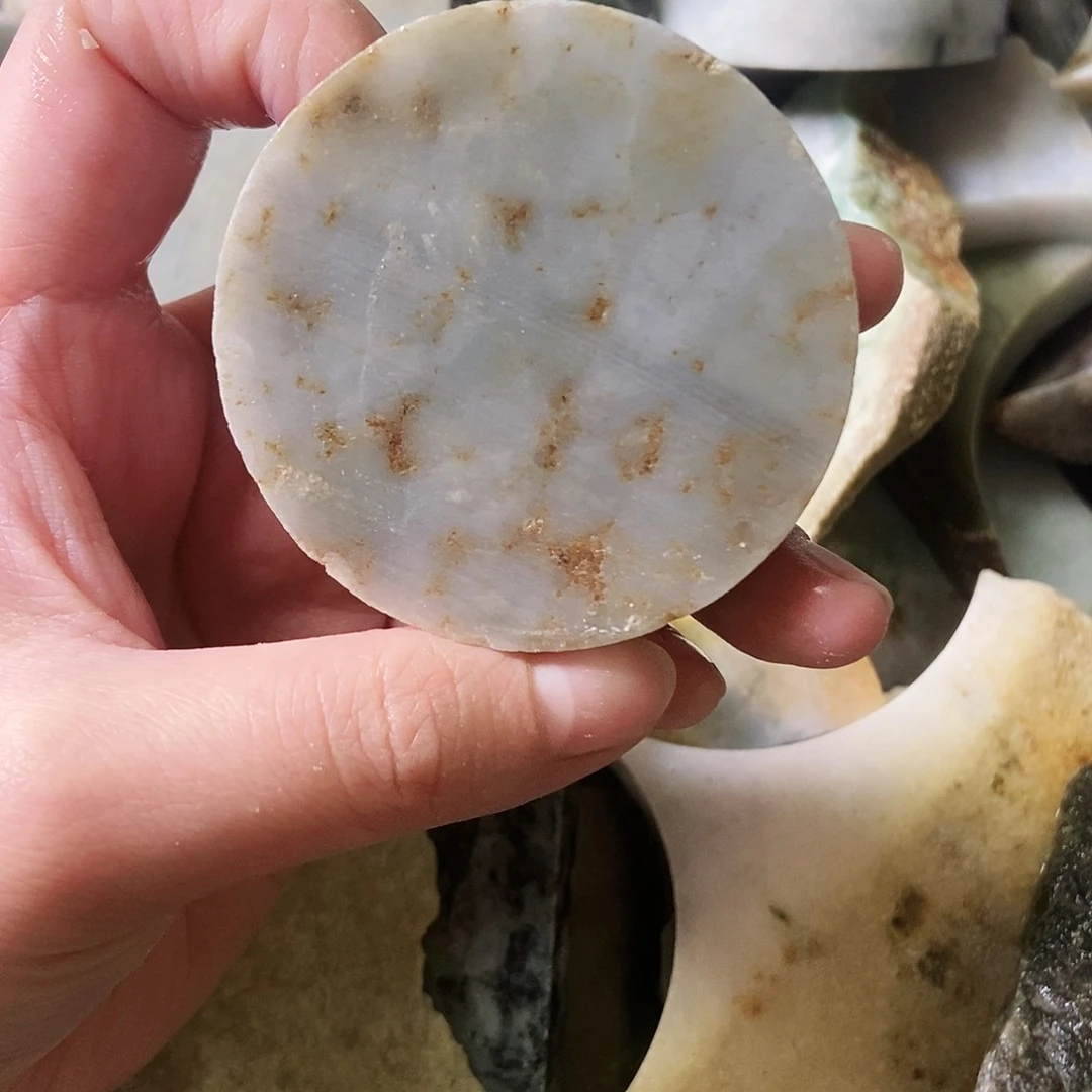 翡翠未镶嵌颈饰天然翡翠