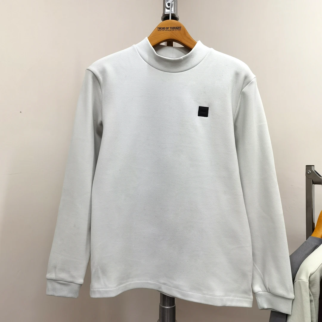 【好的服饰工作室】冬款加厚打底衫半高领套头长袖T恤上衣 33861