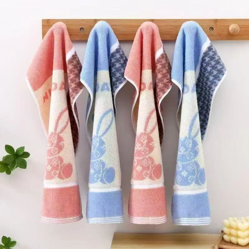 大小毛巾组合家庭装（2大+3小）随机混搭