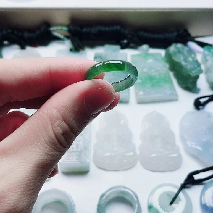 未镶嵌戒指翡翠危料戒指港16