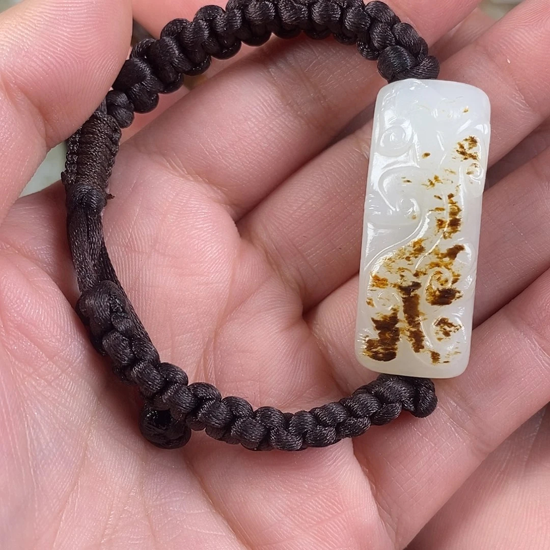 用***1和田玉未镶嵌挂件