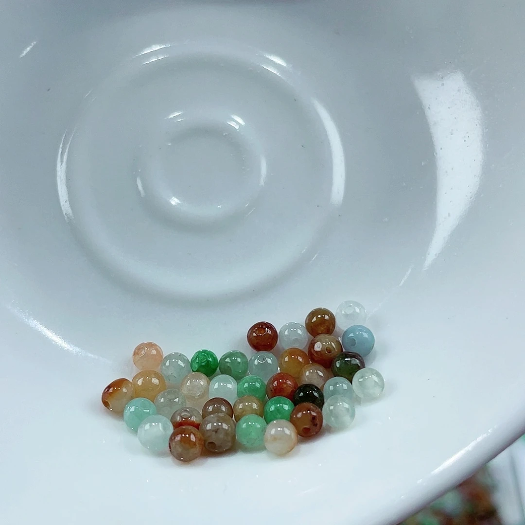 悠***心未镶嵌手链翡翠天然缅甸翡翠A货