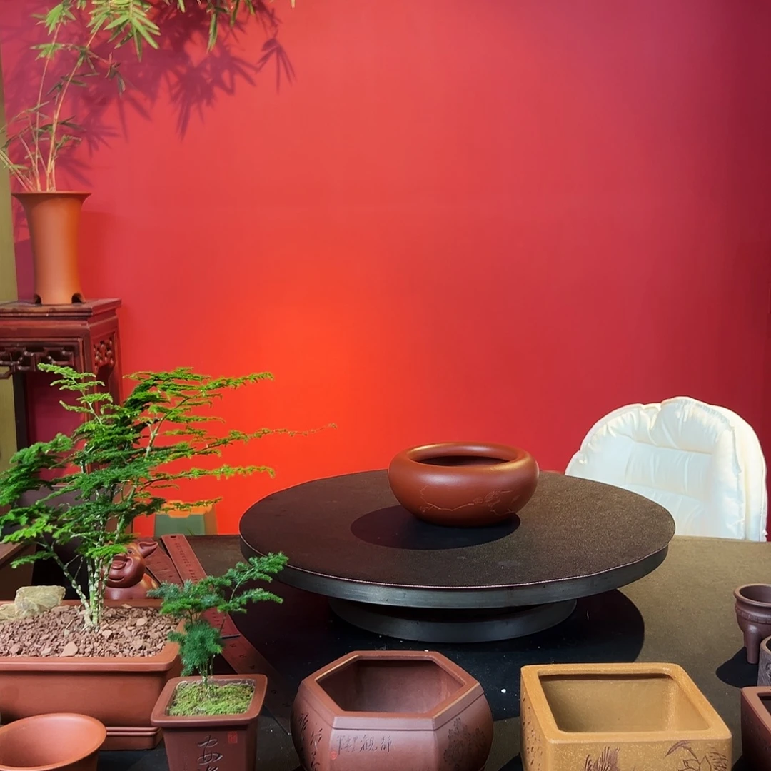 云***山花盆紫砂紫砂花盆有孔