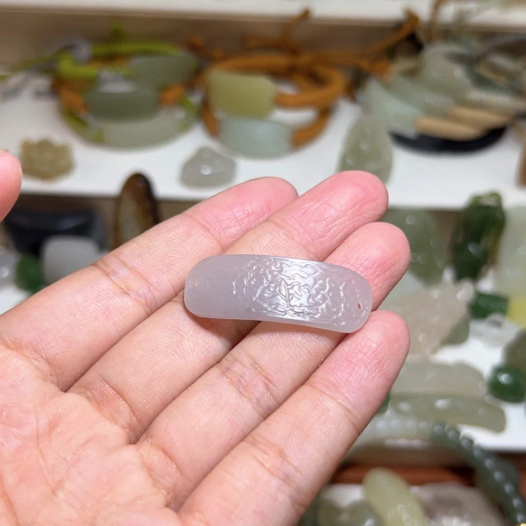 和田玉未镶嵌颈饰5**兹