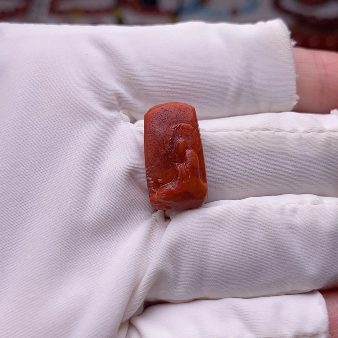 南红玛瑙未镶嵌配饰瑕疵