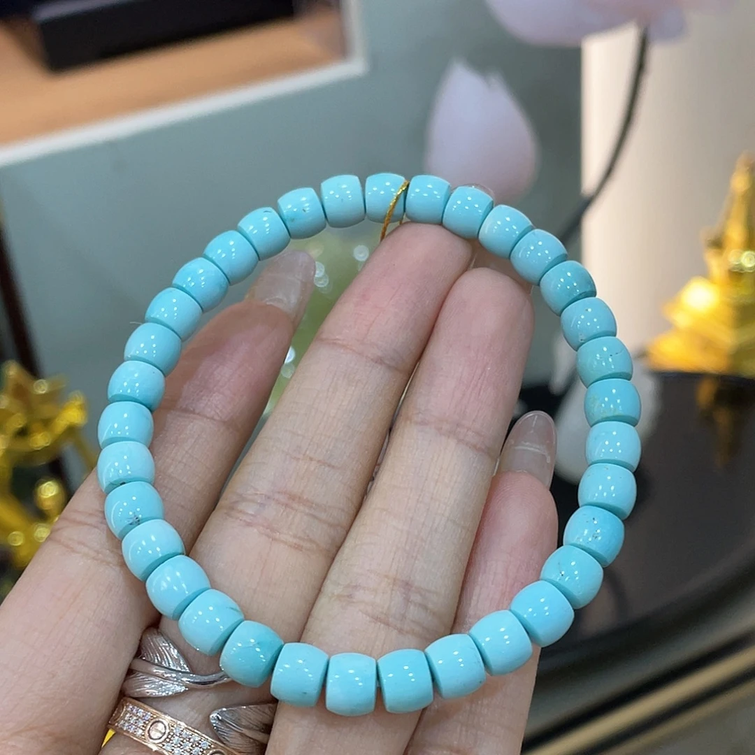 绿松石未镶嵌颈饰