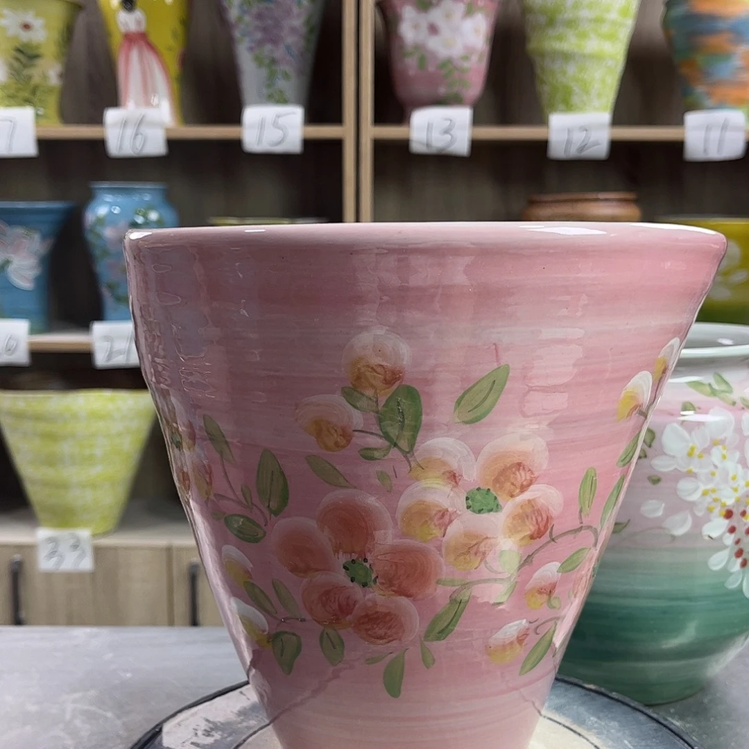 景德镇陶瓷花盆花盆