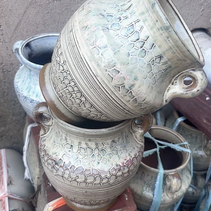 紫砂茶碗精品两个口径15高度20