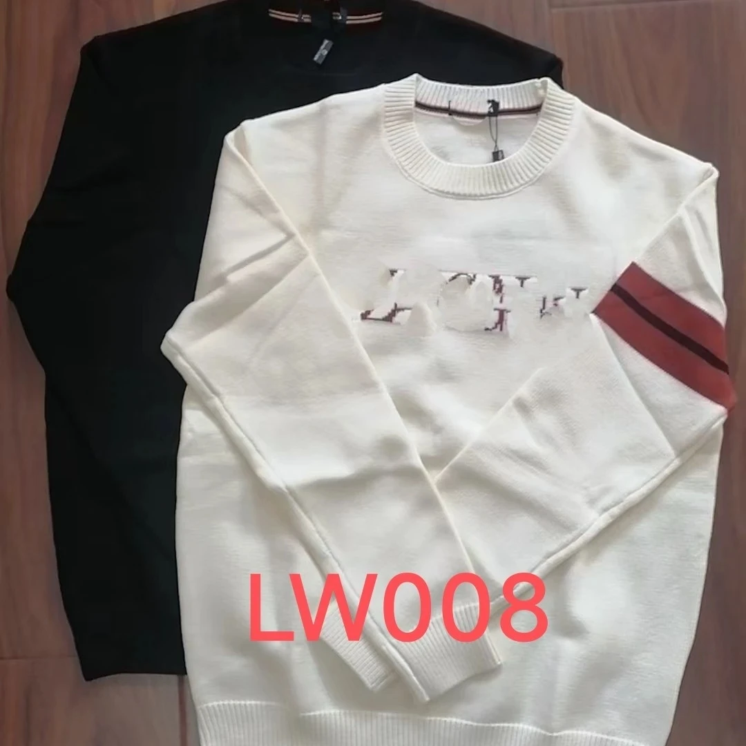 LW008 杰 男士时尚百搭长袖圆领毛衣