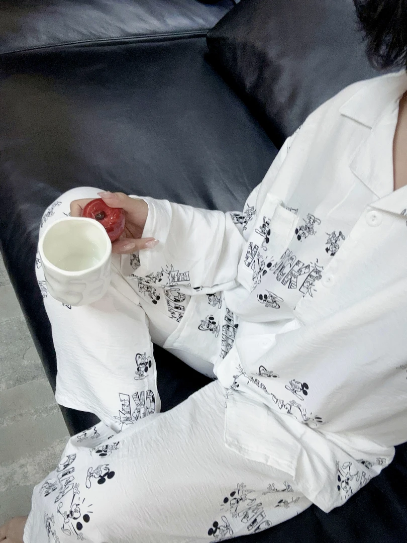 干净款家居服（上衣休闲大版卡码拍大）