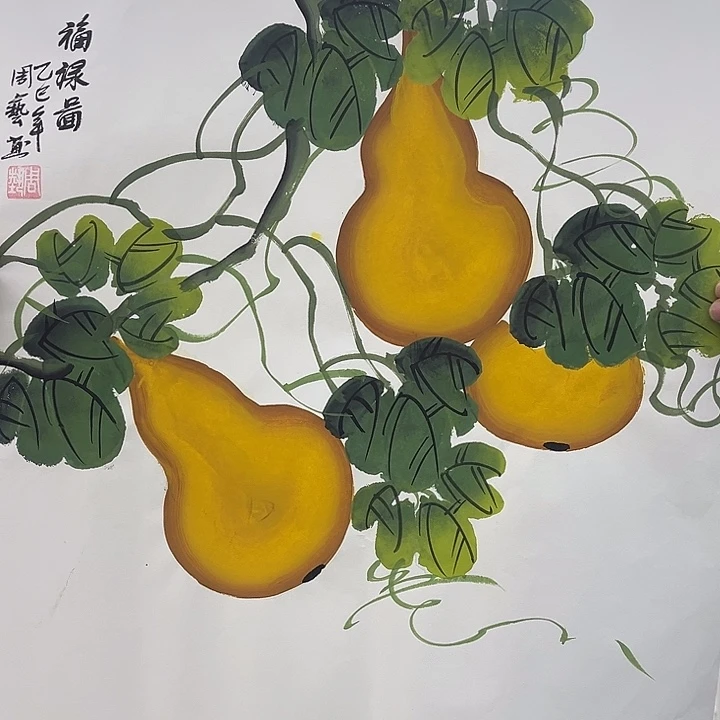 国画手绘国画作品