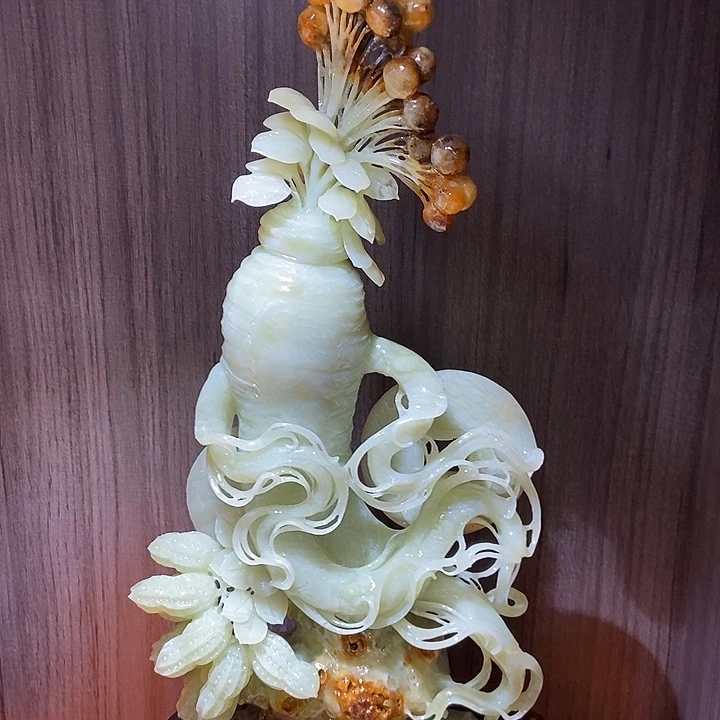 蛇纹石玉（覆膜）合金珠宝奇石