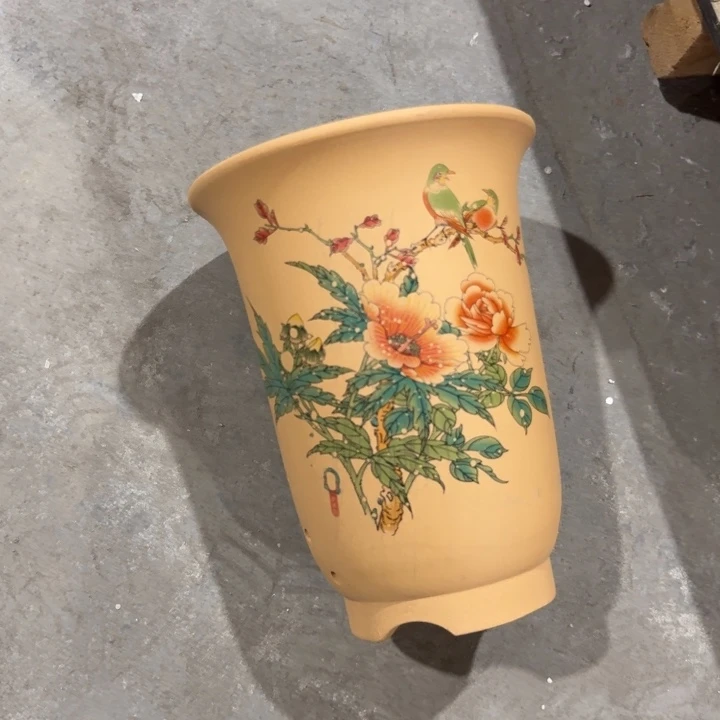紫砂紫砂花盆破损补发