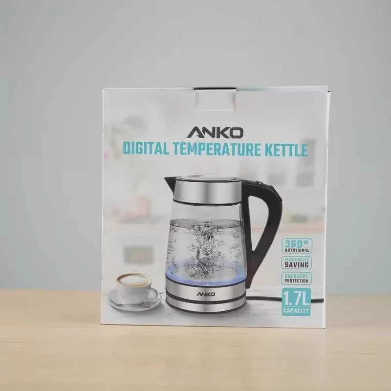 高端跑马灯温度颜色调控烧水壶