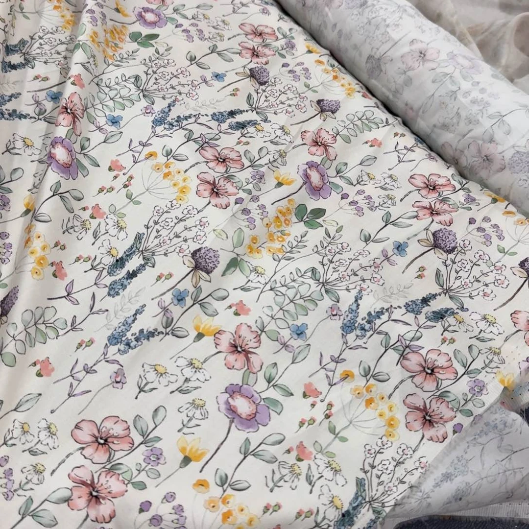 棉1米价1.1宽纯棉60支加密贡缎D