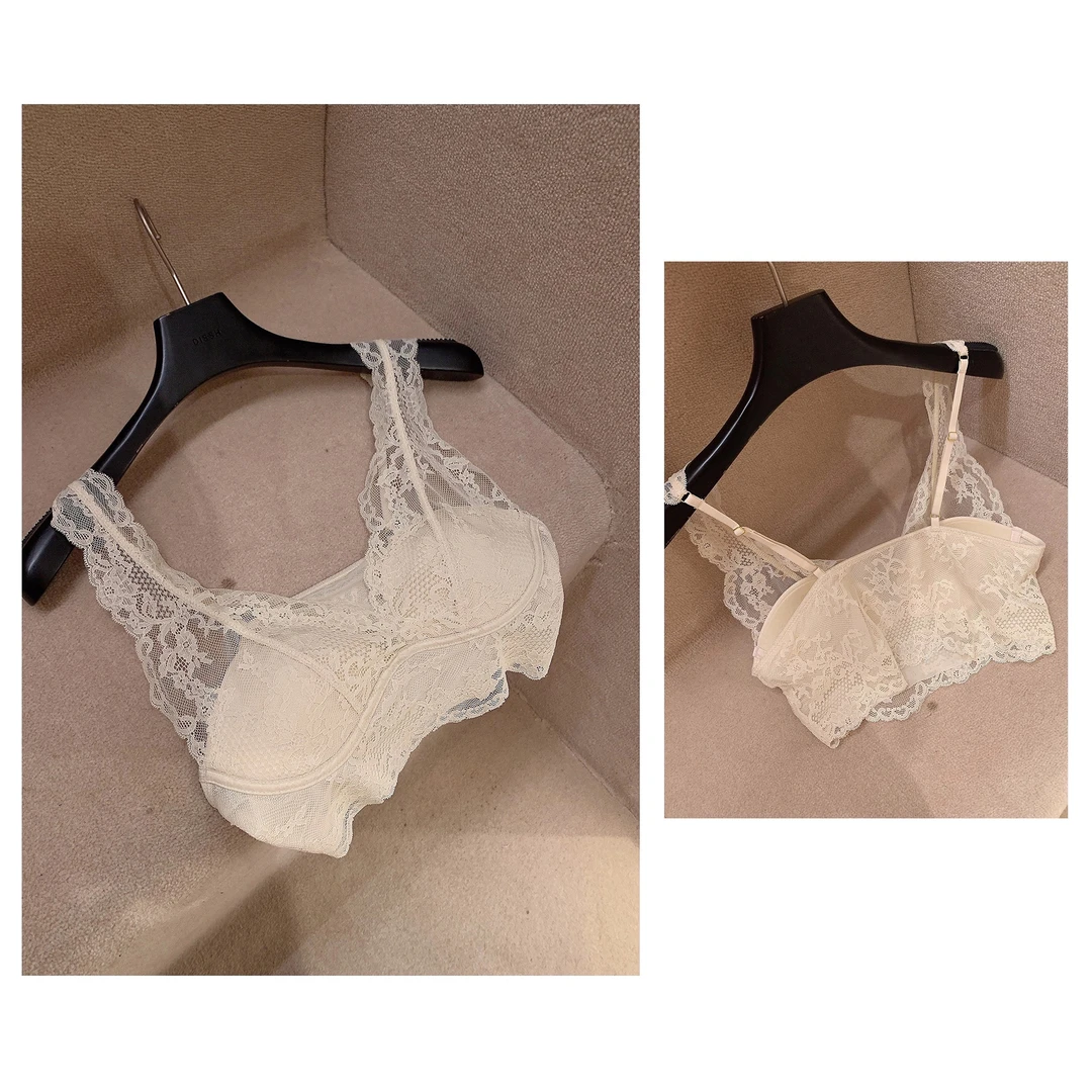 法式性感内搭蕾丝美背可外穿吊带  8852#