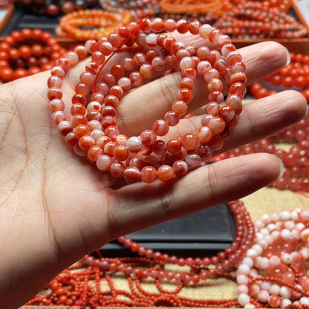 手链未镶嵌南红玛瑙
