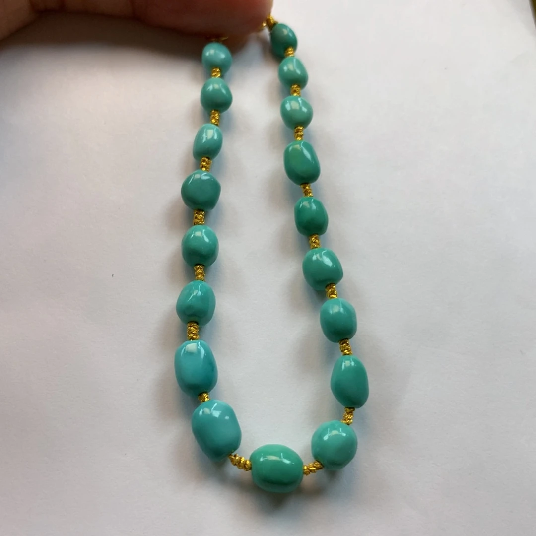 绿松石手串未镶嵌