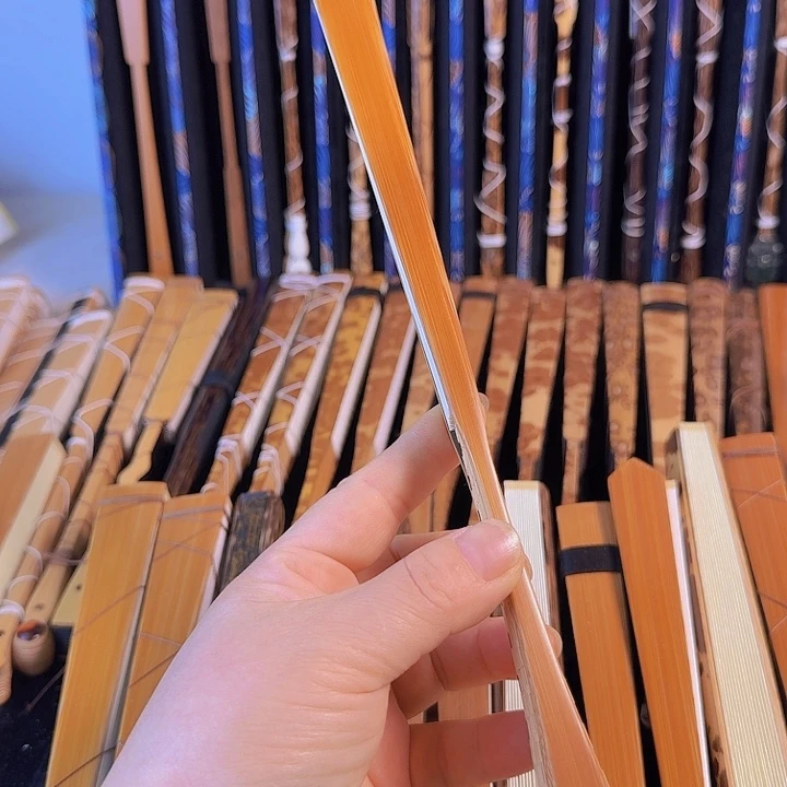 〖****扇子老玉竹全翻棱大茄头折扇