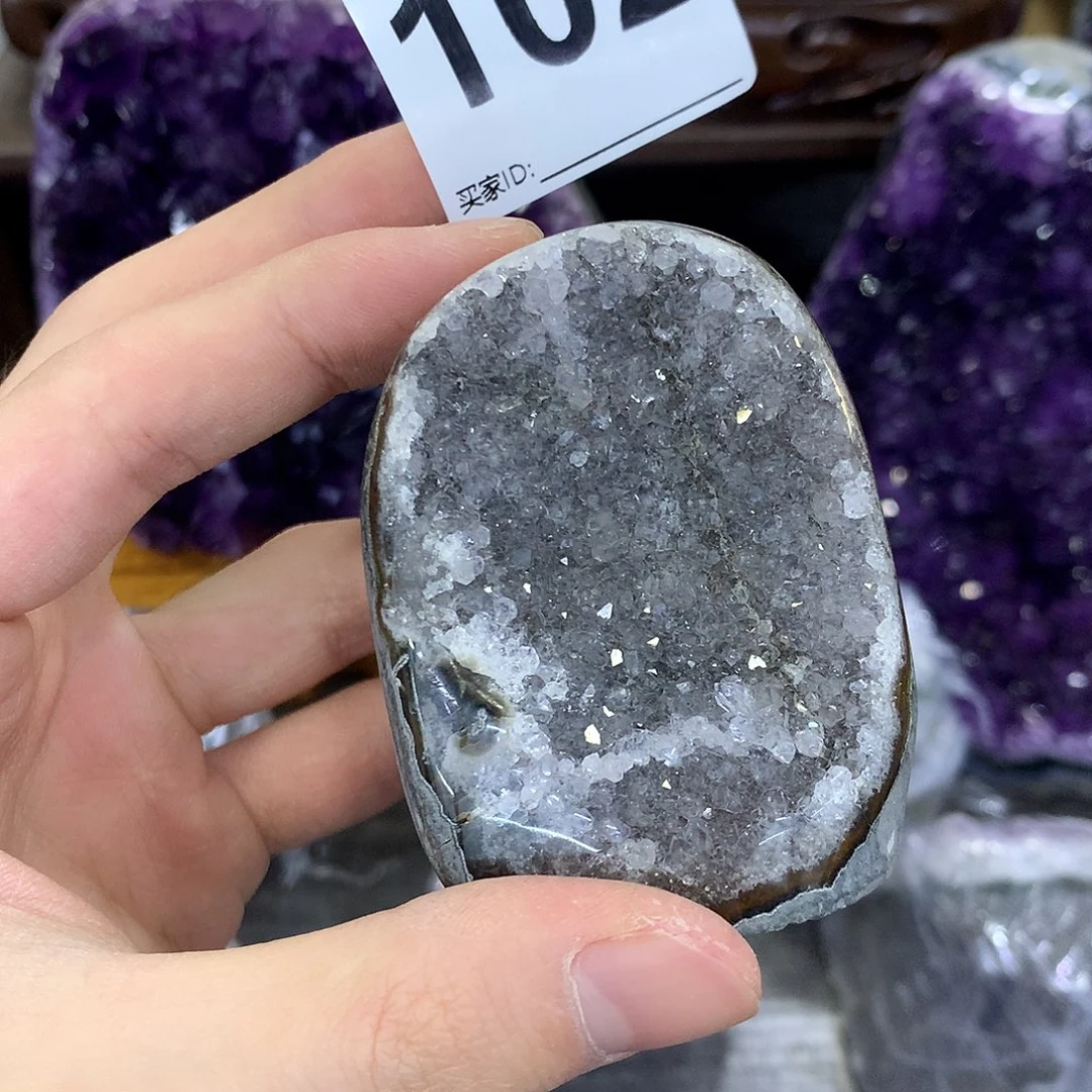 紫晶珠宝半成品未镶嵌102