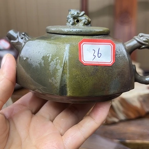 戬谷龙窑柴烧茶壶36