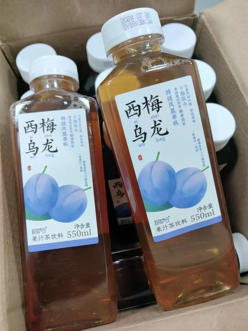 可可大师西梅乌龙茶饮料550ml*4保质期2025年7月26日