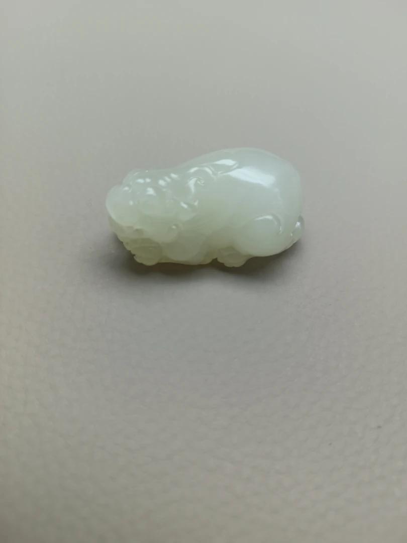 和田玉青海料蜂蜜水貔貅