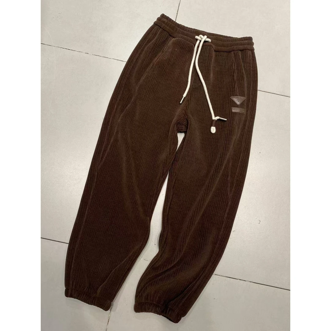 晶姐-79037欧货女装秋季简约韩版网红春秋洋气时尚百搭休闲裤