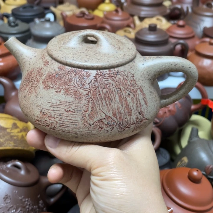 茶壶底槽青紫砂紫砂艺术