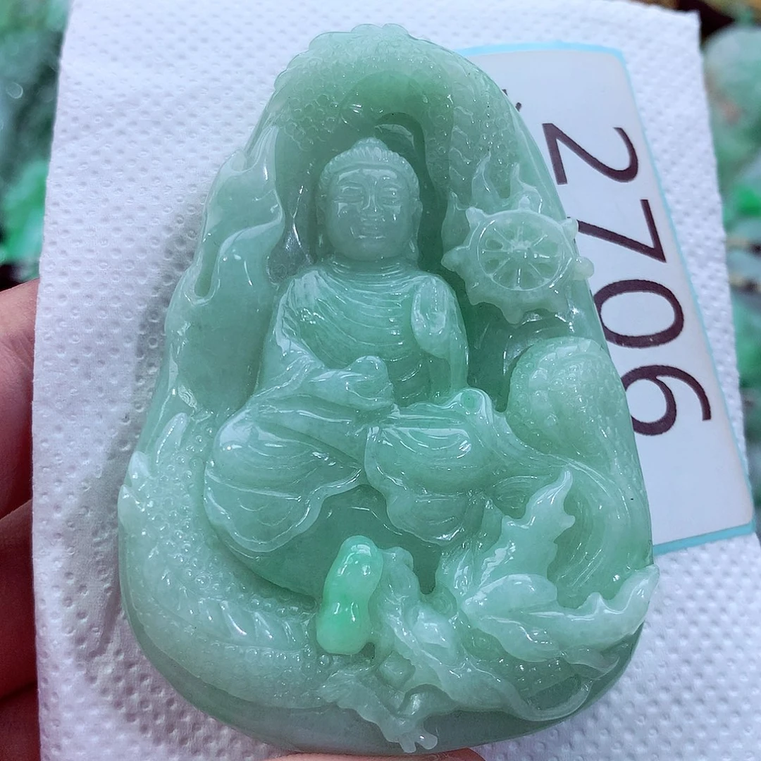 吊坠(不含链)未镶嵌翡翠