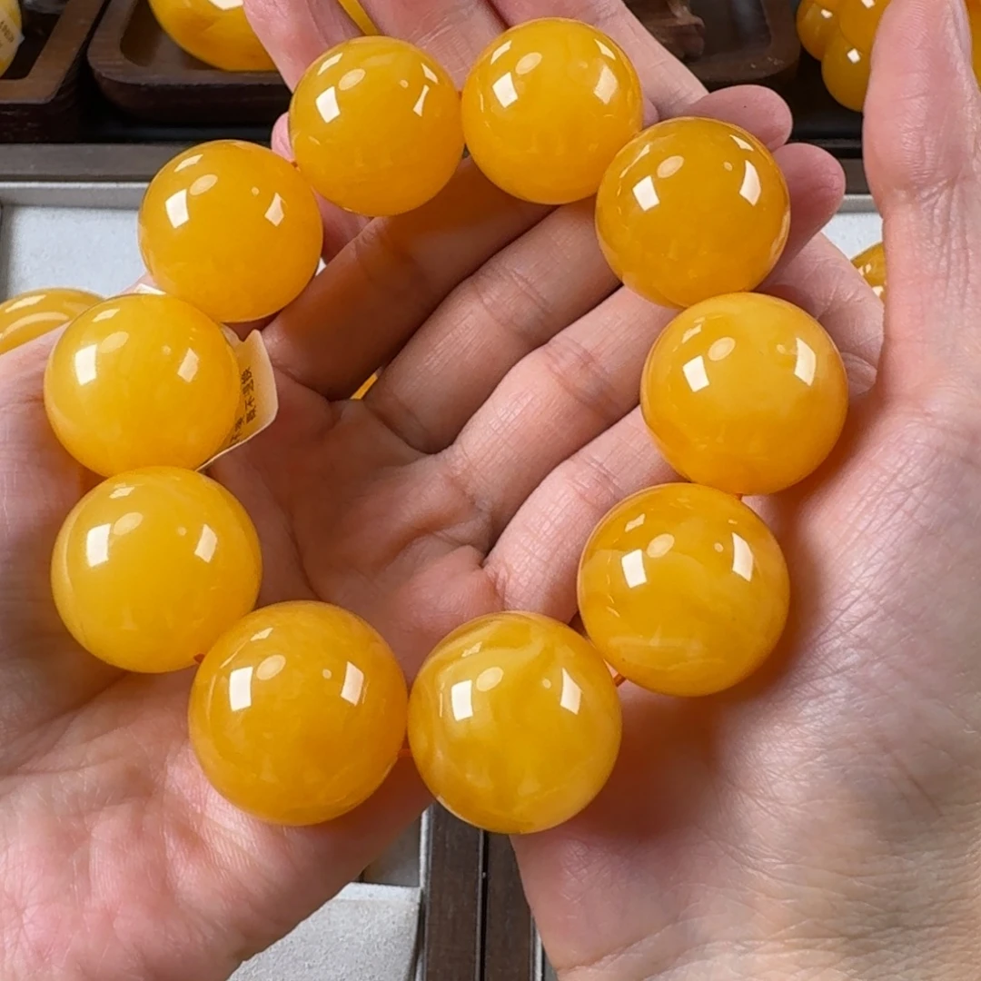 A***赵蜜蜡未镶嵌毛衣链