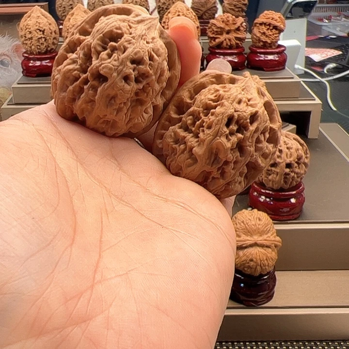 把件文玩核桃37 西北将军膀 p-014