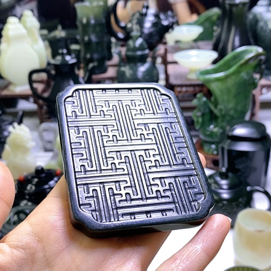 【闪购商品】和田玉未镶嵌摆件杯垫