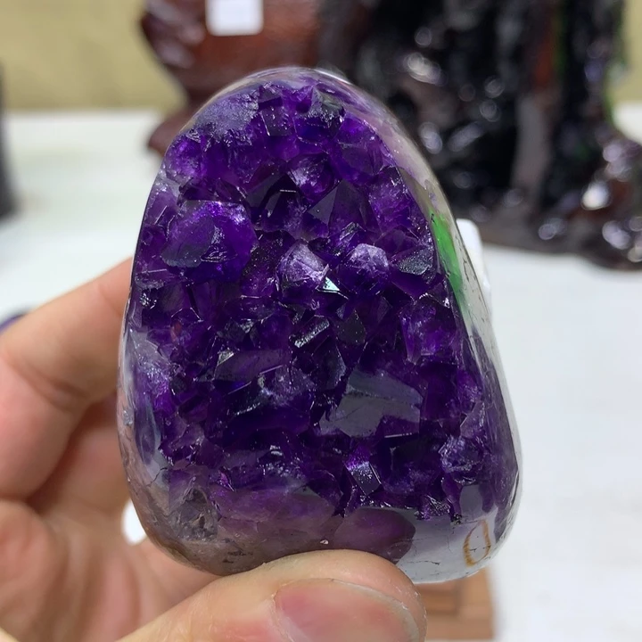 水晶紫水晶未镶嵌1738