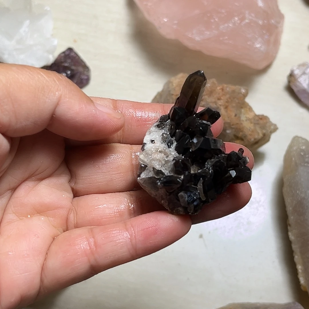 你***心水晶珠宝半成品未镶嵌