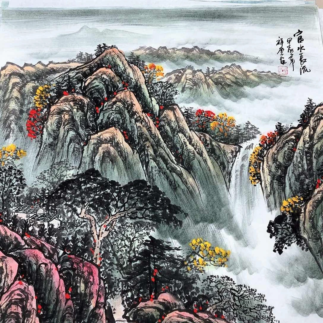 国画国画作品展，国画作品