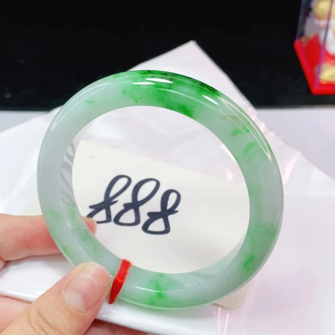 翡翠手镯未镶嵌正圈60.61
