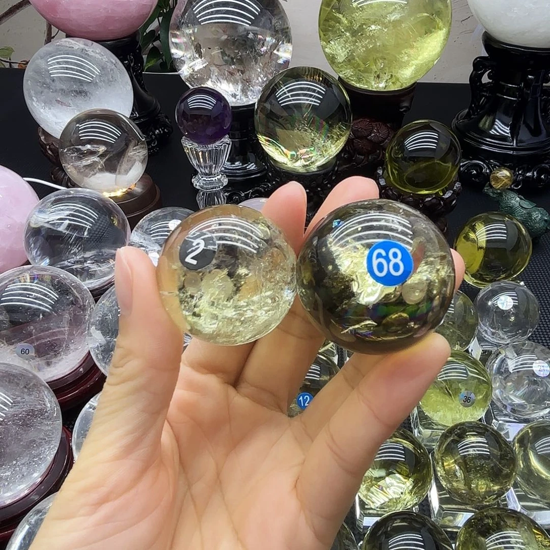 摆件水晶未镶嵌二颗