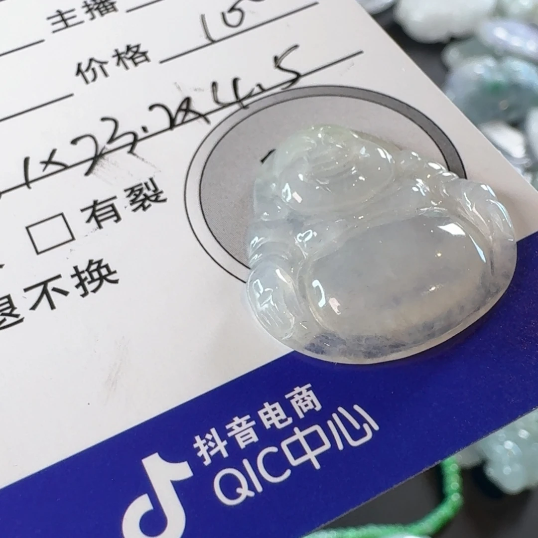 翡翠未镶嵌颈饰颈饰