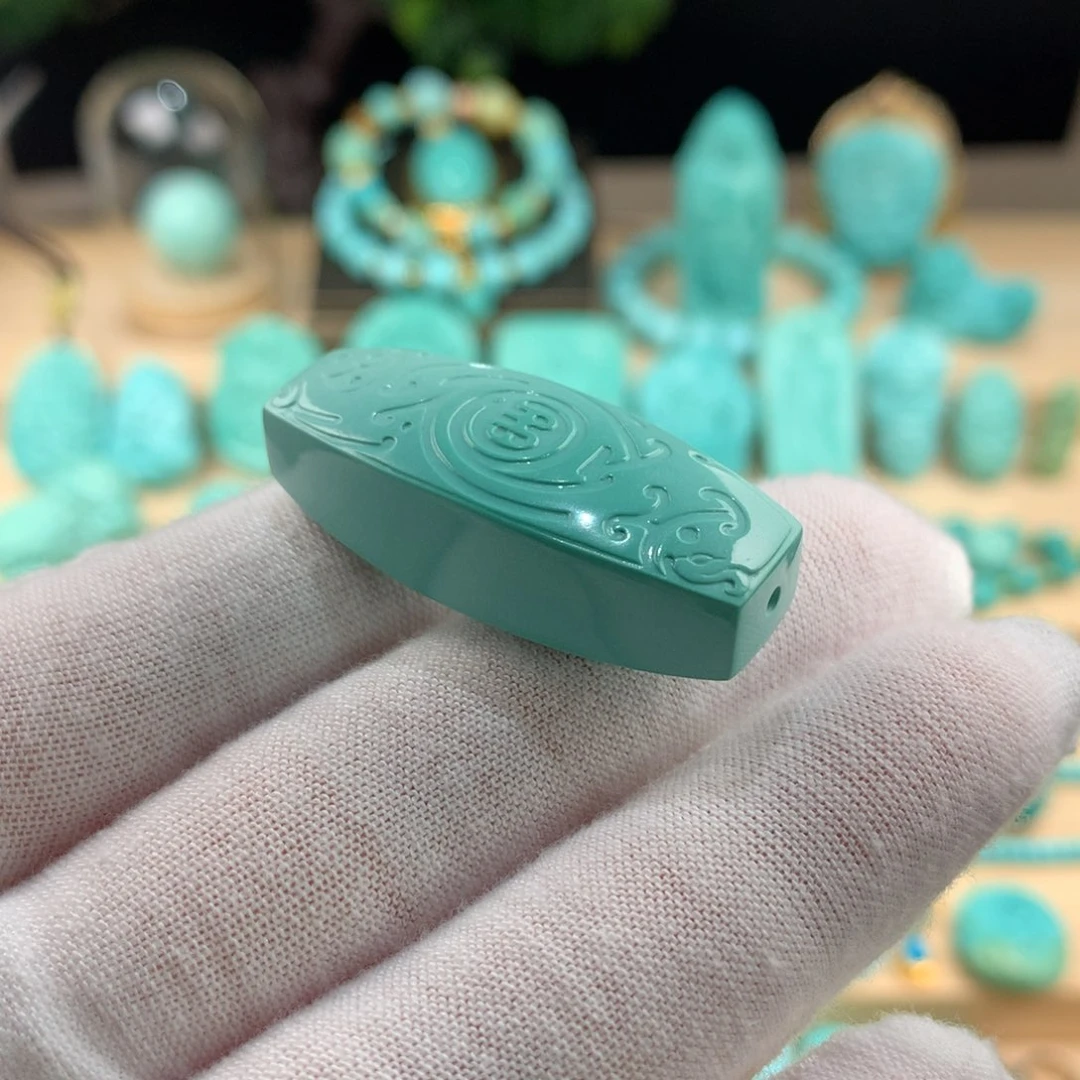 绿松石未镶嵌配珠如***?