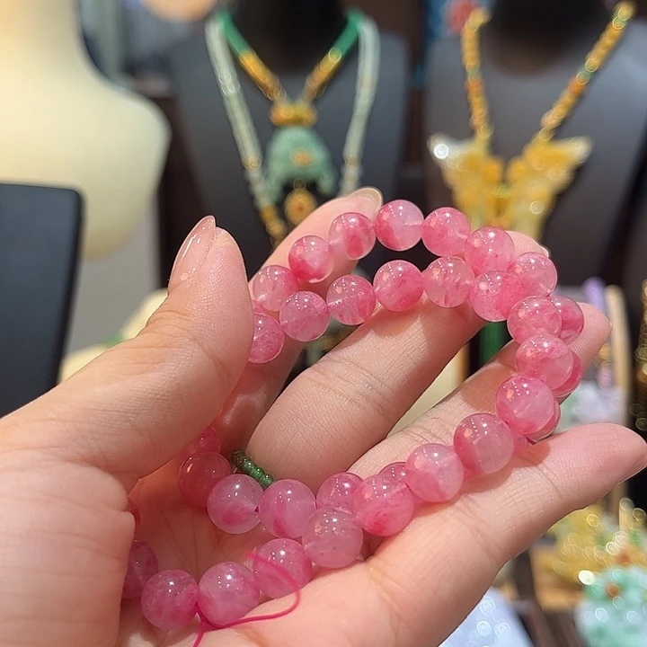 多***多翡翠未镶嵌颈饰项链