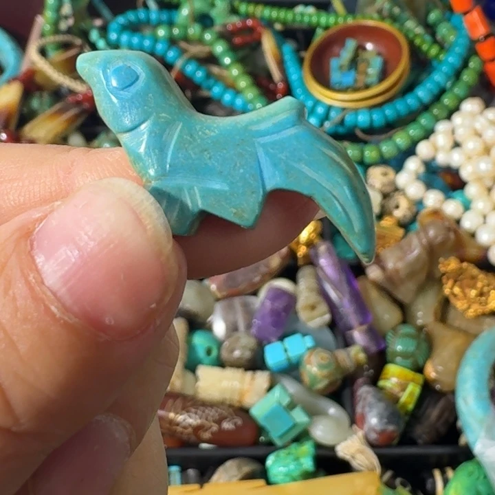 龙***舞玛瑙/玉髓合金颈饰