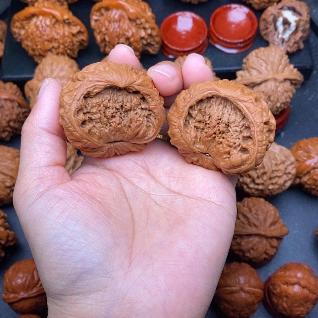 文玩核桃把件蛇头